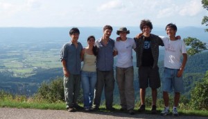 SERC's summer interns on a day-trip to the Shenandoah Valley