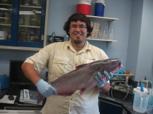 Mark shows off Monsterfish